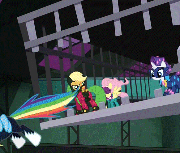 01_mlfw10539-503128__safe_fluttershy_rarity_applejack_animated_powerponies_spoiler-colon-s04e06_stairs_fabulous_cage